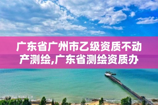 廣東省廣州市乙級資質不動產測繪,廣東省測繪資質辦理流程。