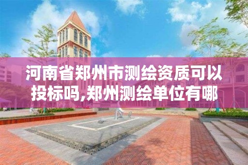 河南省鄭州市測繪資質(zhì)可以投標(biāo)嗎,鄭州測繪單位有哪些