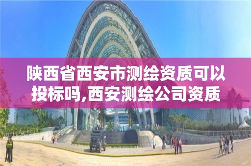 陜西省西安市測繪資質(zhì)可以投標嗎,西安測繪公司資質(zhì)