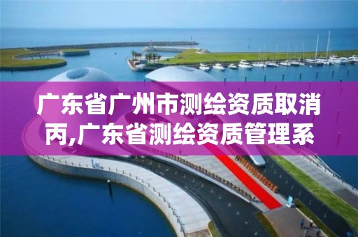 廣東省廣州市測繪資質取消丙,廣東省測繪資質管理系統