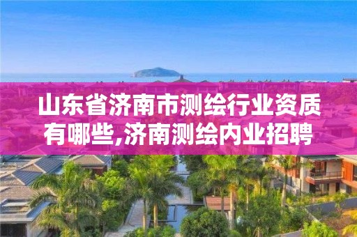 山東省濟南市測繪行業資質有哪些,濟南測繪內業招聘信息