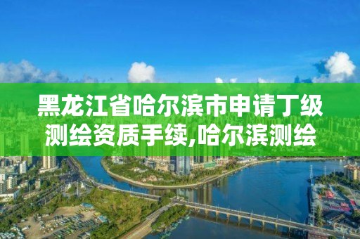 黑龍江省哈爾濱市申請丁級測繪資質手續,哈爾濱測繪地理信息局招聘公告