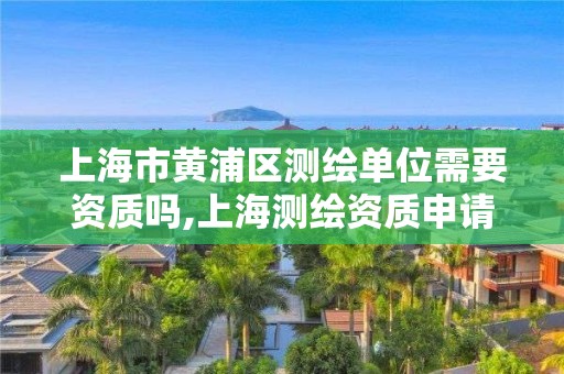 上海市黃浦區測繪單位需要資質嗎,上海測繪資質申請