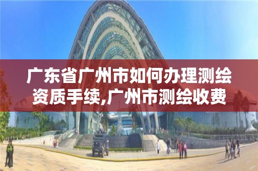 廣東省廣州市如何辦理測繪資質手續,廣州市測繪收費標準