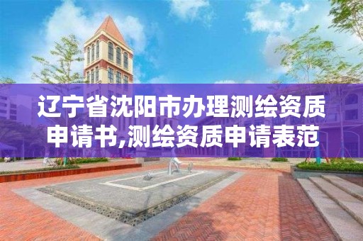 遼寧省沈陽市辦理測繪資質申請書,測繪資質申請表范文