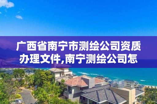 廣西省南寧市測繪公司資質辦理文件,南寧測繪公司怎么收費標準