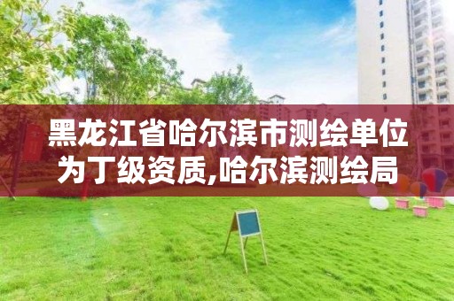 黑龍江省哈爾濱市測繪單位為丁級資質(zhì),哈爾濱測繪局怎么樣