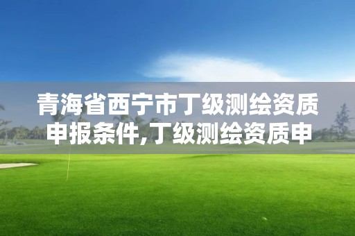 青海省西寧市丁級測繪資質申報條件,丁級測繪資質申請條件。