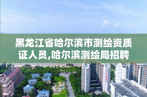 黑龍江省哈爾濱市測繪資質證人員,哈爾濱測繪局招聘