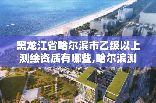 黑龍江省哈爾濱市乙級以上測繪資質(zhì)有哪些,哈爾濱測繪有限公司