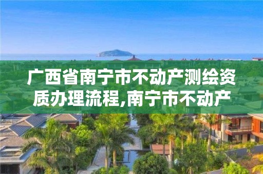 廣西省南寧市不動產測繪資質辦理流程,南寧市不動產登記中心測繪。