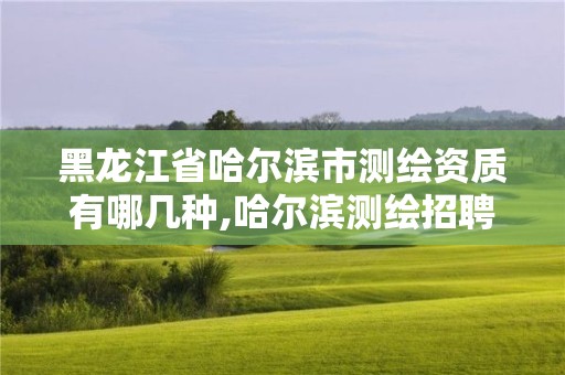 黑龍江省哈爾濱市測繪資質有哪幾種,哈爾濱測繪招聘信息