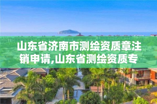 山東省濟南市測繪資質章注銷申請,山東省測繪資質專用章