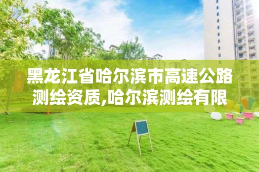 黑龍江省哈爾濱市高速公路測繪資質,哈爾濱測繪有限公司