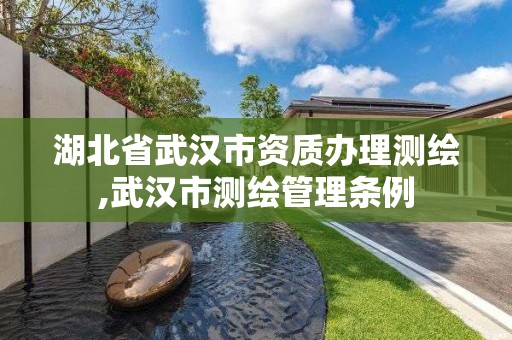 湖北省武漢市資質辦理測繪,武漢市測繪管理條例