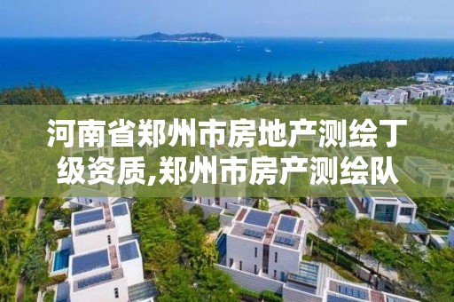 河南省鄭州市房地產測繪丁級資質,鄭州市房產測繪隊。