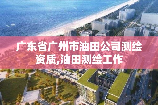 廣東省廣州市油田公司測繪資質(zhì),油田測繪工作