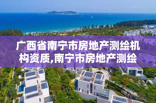 廣西省南寧市房地產測繪機構資質,南寧市房地產測繪隊