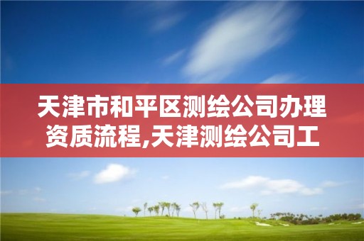 天津市和平區測繪公司辦理資質流程,天津測繪公司工資排行