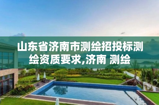 山東省濟南市測繪招投標測繪資質要求,濟南 測繪