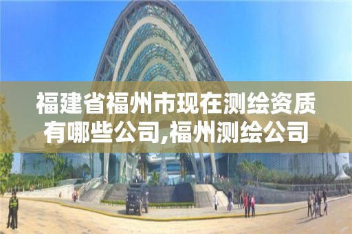 福建省福州市現在測繪資質有哪些公司,福州測繪公司排名。