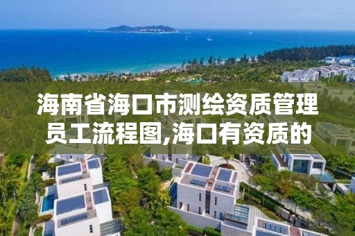 海南省海口市測繪資質管理員工流程圖,海口有資質的測繪公司。