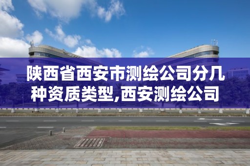 陜西省西安市測繪公司分幾種資質類型,西安測繪公司實力排名。