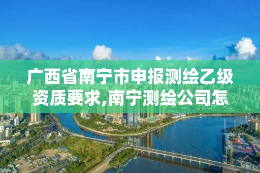 廣西省南寧市申報測繪乙級資質要求,南寧測繪公司怎么收費標準