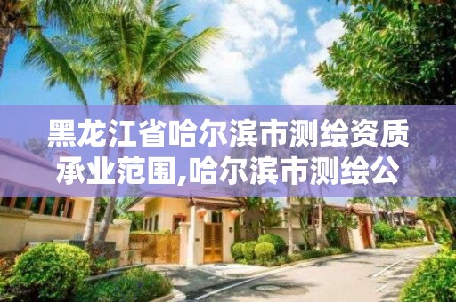 黑龍江省哈爾濱市測繪資質(zhì)承業(yè)范圍,哈爾濱市測繪公司