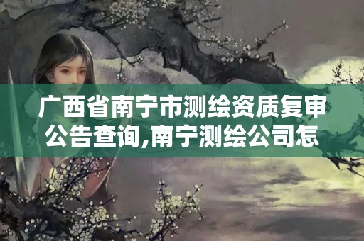 廣西省南寧市測繪資質復審公告查詢,南寧測繪公司怎么收費標準