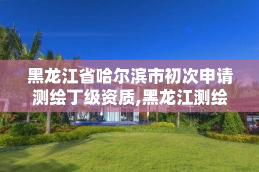 黑龍江省哈爾濱市初次申請(qǐng)測(cè)繪丁級(jí)資質(zhì),黑龍江測(cè)繪公司乙級(jí)資質(zhì)