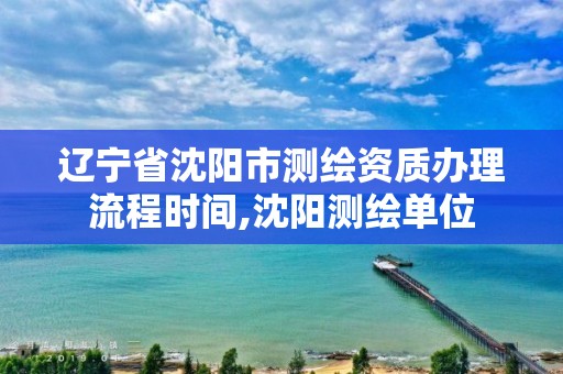 遼寧省沈陽市測繪資質辦理流程時間,沈陽測繪單位