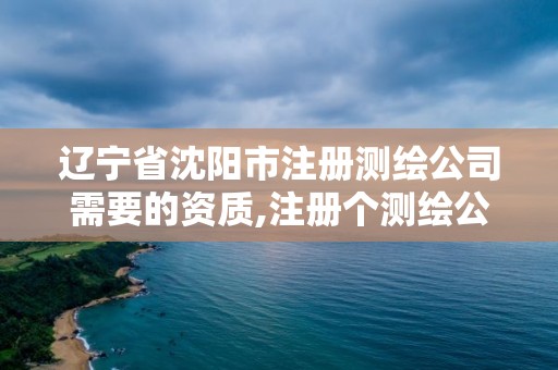 遼寧省沈陽市注冊測繪公司需要的資質,注冊個測繪公司要多少錢。