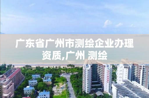 廣東省廣州市測(cè)繪企業(yè)辦理資質(zhì),廣州 測(cè)繪