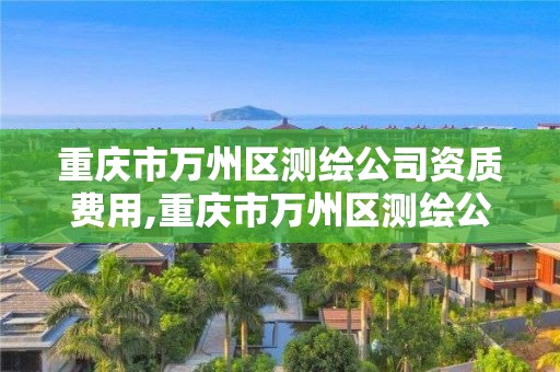 重慶市萬州區測繪公司資質費用,重慶市萬州區測繪公司資質費用多少錢