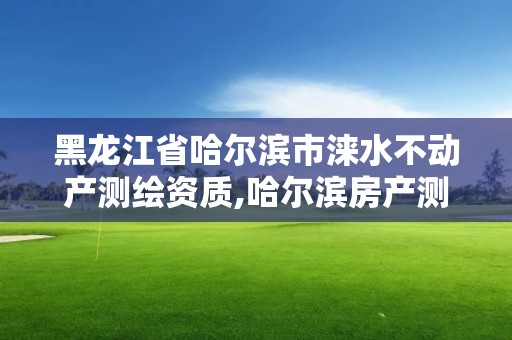 黑龍江省哈爾濱市淶水不動產測繪資質,哈爾濱房產測繪公司電話