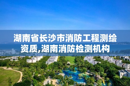 湖南省長沙市消防工程測繪資質,湖南消防檢測機構