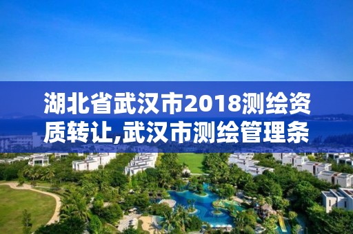 湖北省武漢市2018測(cè)繪資質(zhì)轉(zhuǎn)讓,武漢市測(cè)繪管理?xiàng)l例