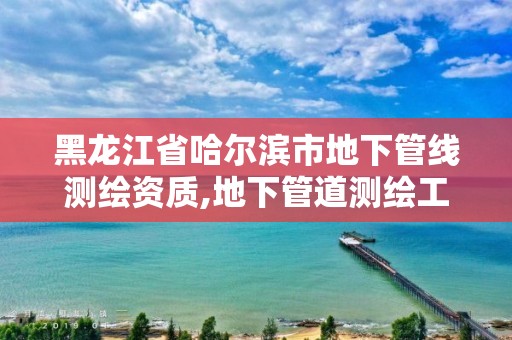 黑龍江省哈爾濱市地下管線測繪資質,地下管道測繪工作是做什么