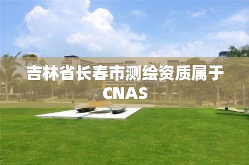 吉林省長春市測繪資質屬于CNAS