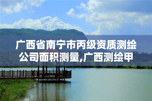 廣西省南寧市丙級資質(zhì)測繪公司面積測量,廣西測繪甲級資質(zhì)公司