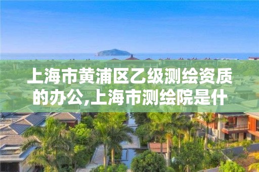 上海市黃浦區乙級測繪資質的辦公,上海市測繪院是什么單位