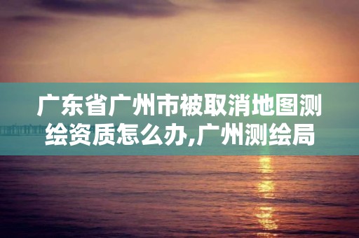 廣東省廣州市被取消地圖測繪資質怎么辦,廣州測繪局官網。