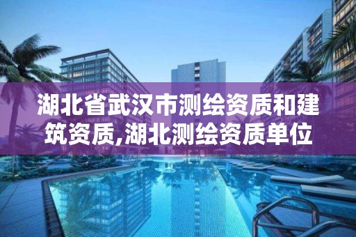 湖北省武漢市測繪資質和建筑資質,湖北測繪資質單位