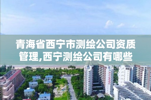 青海省西寧市測繪公司資質管理,西寧測繪公司有哪些