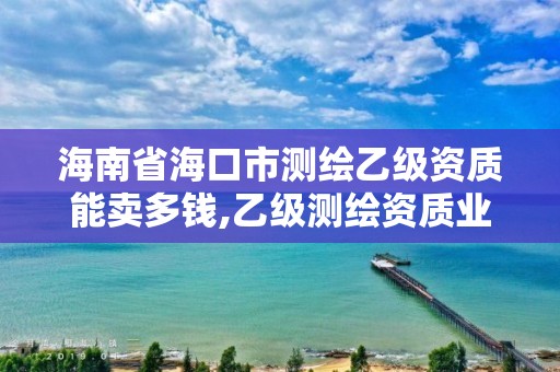 海南省海口市測繪乙級資質能賣多錢,乙級測繪資質業績要求。