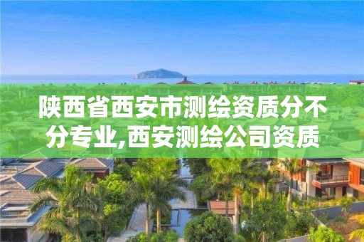 陜西省西安市測繪資質分不分專業,西安測繪公司資質