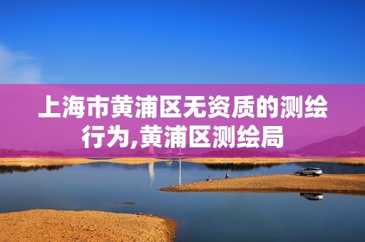 上海市黃浦區無資質的測繪行為,黃浦區測繪局