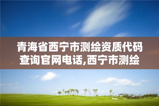 青海省西寧市測繪資質代碼查詢官網電話,西寧市測繪局2020招聘。