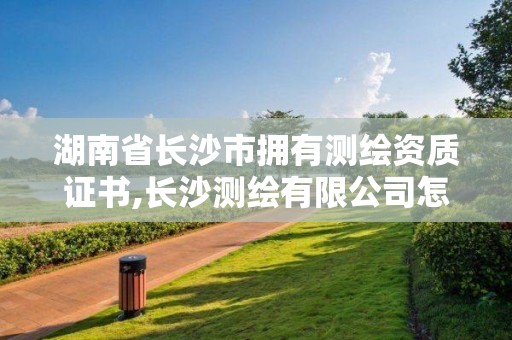 湖南省長沙市擁有測繪資質證書,長沙測繪有限公司怎么樣